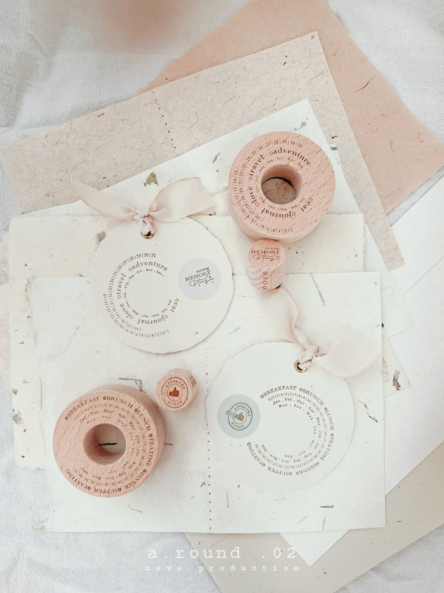 Stamps Set | a.round .02 (with variants)