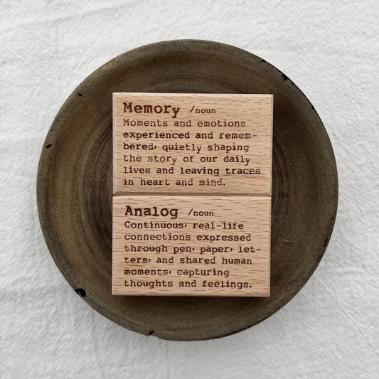 Stamps | Dictionary Series: Memory, Analog