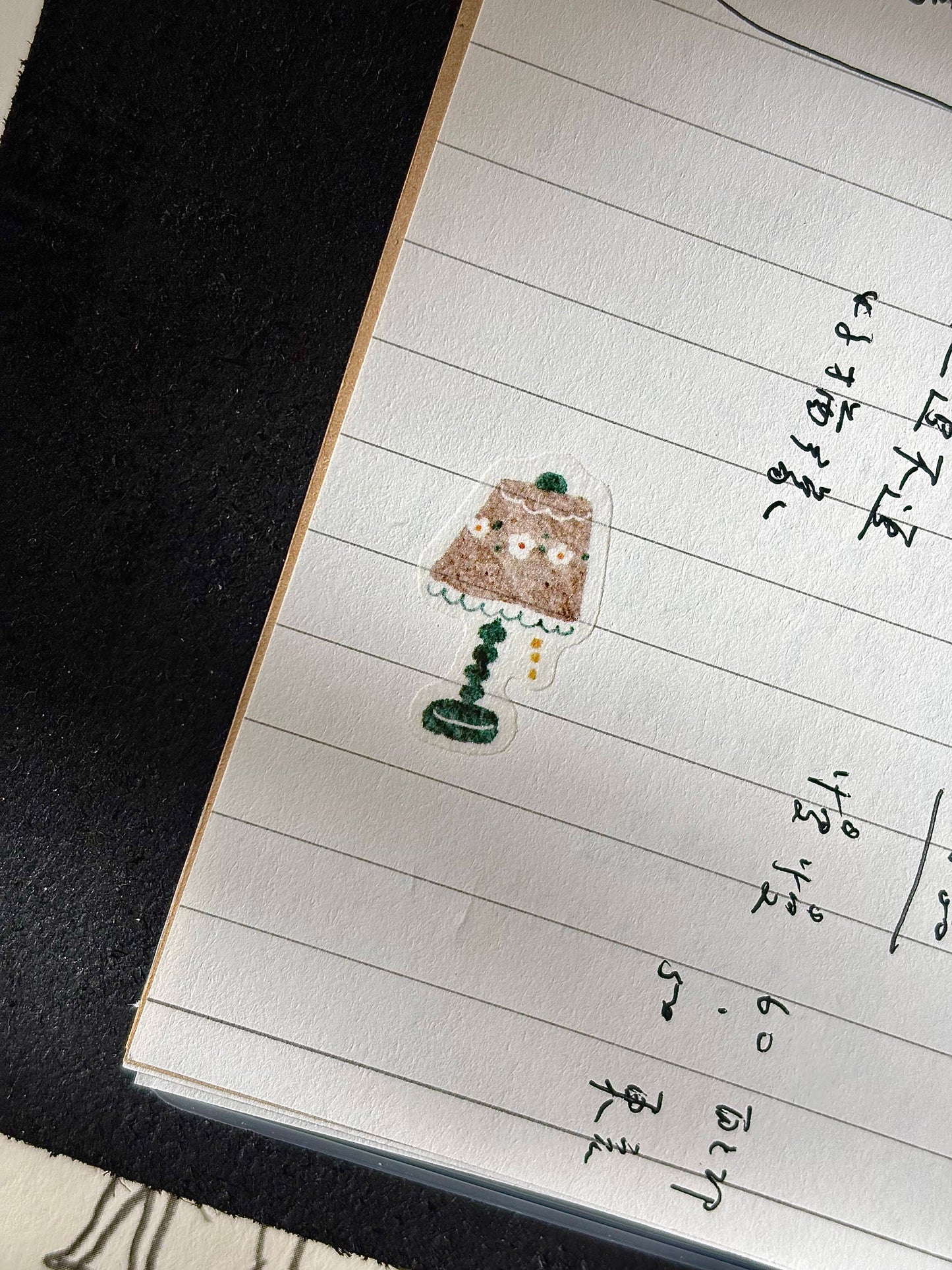 (Stocks In transit) Pion Kiss-cut Washi Tape | Cozy mood (3.5cm)