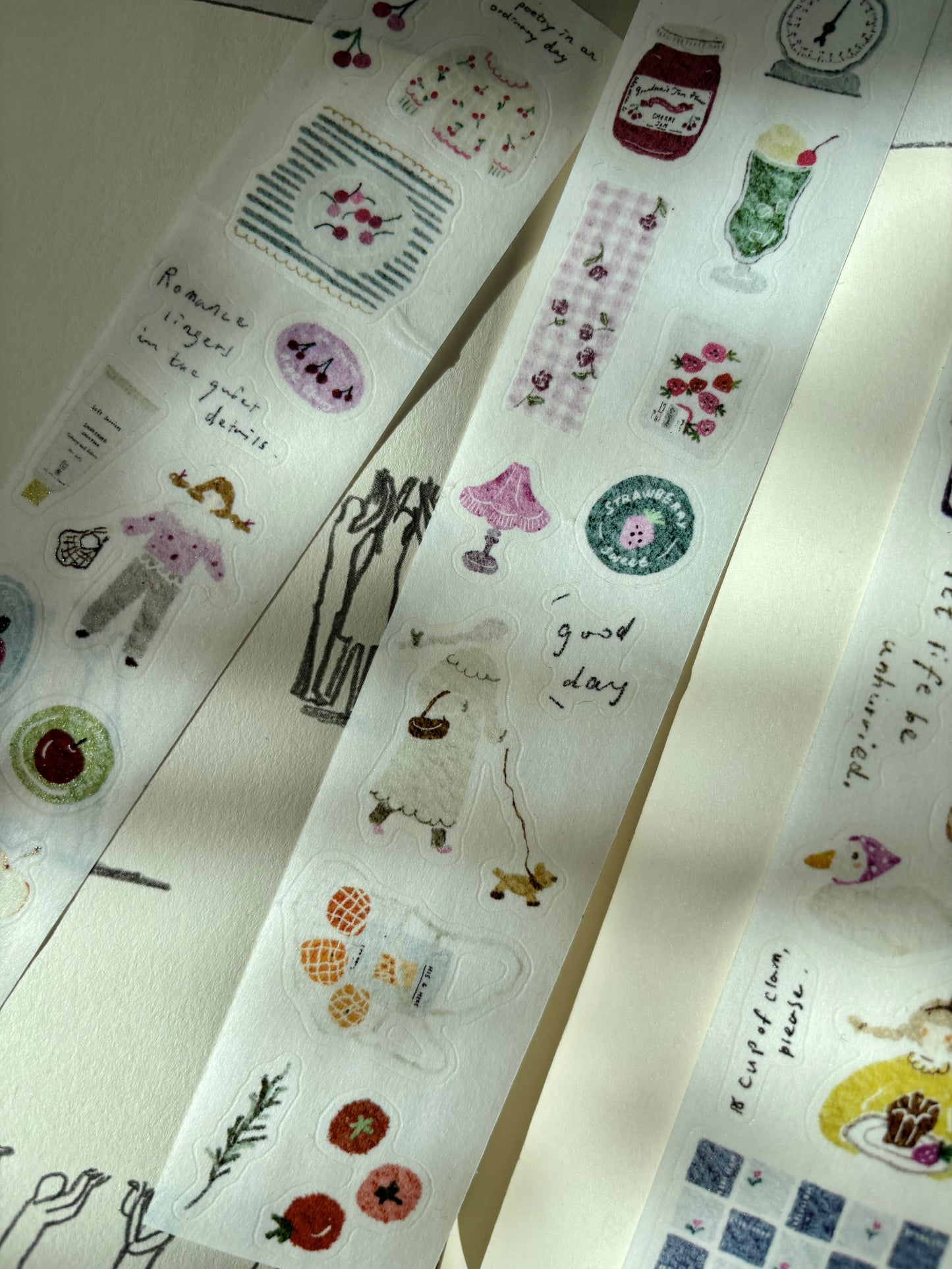 (Stocks In transit) Pion Kiss-cut Washi Tape | Fruit (3.5cm)