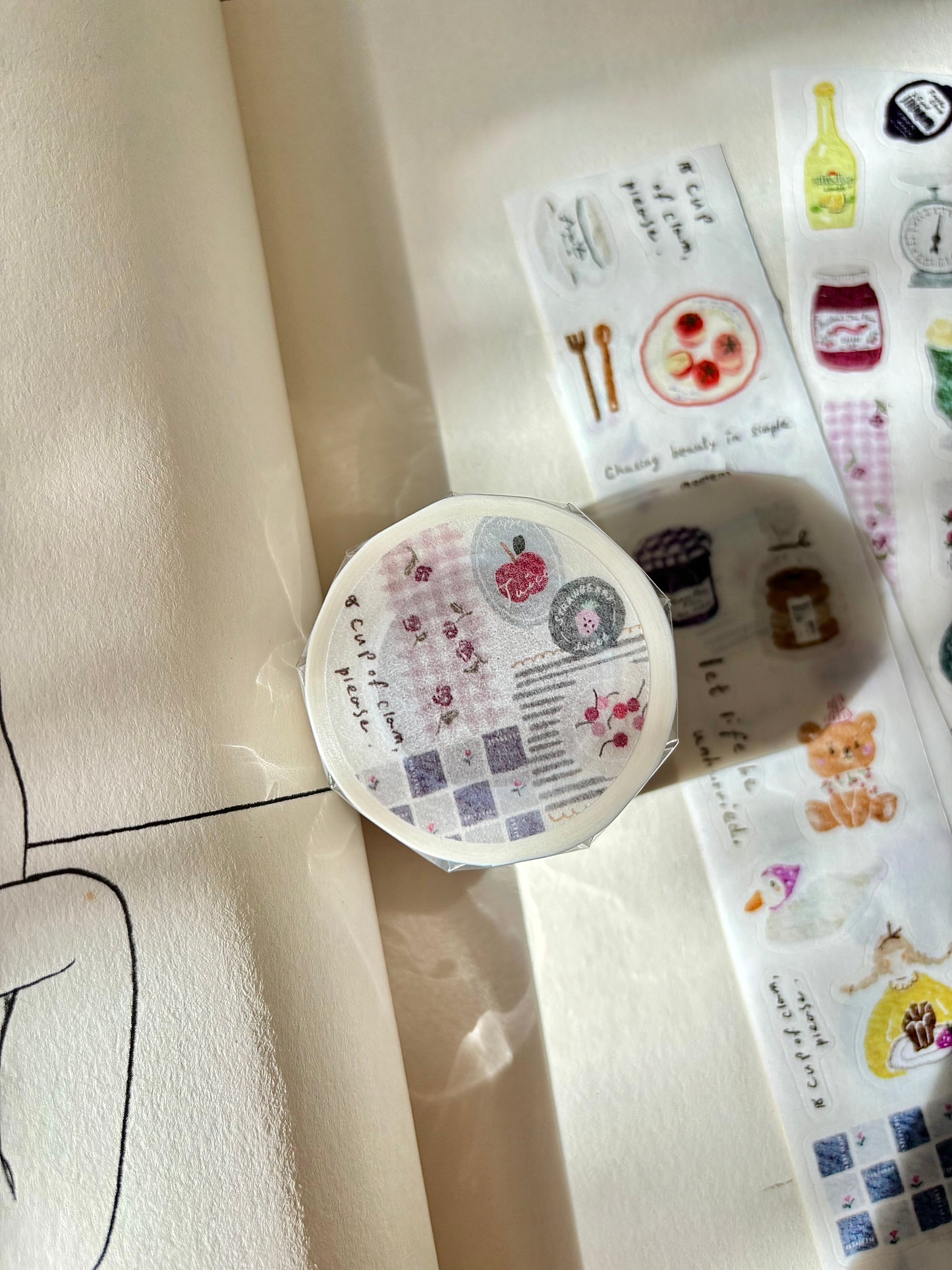 (Stocks In transit) Pion Kiss-cut Washi Tape | Fruit (3.5cm)