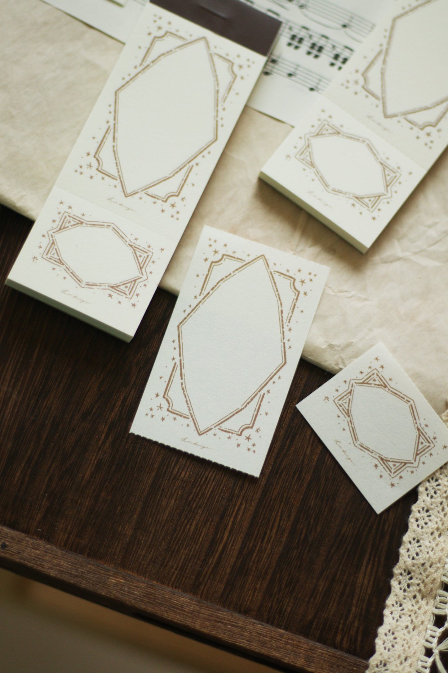 Letter Pad | Collecting Light Dots