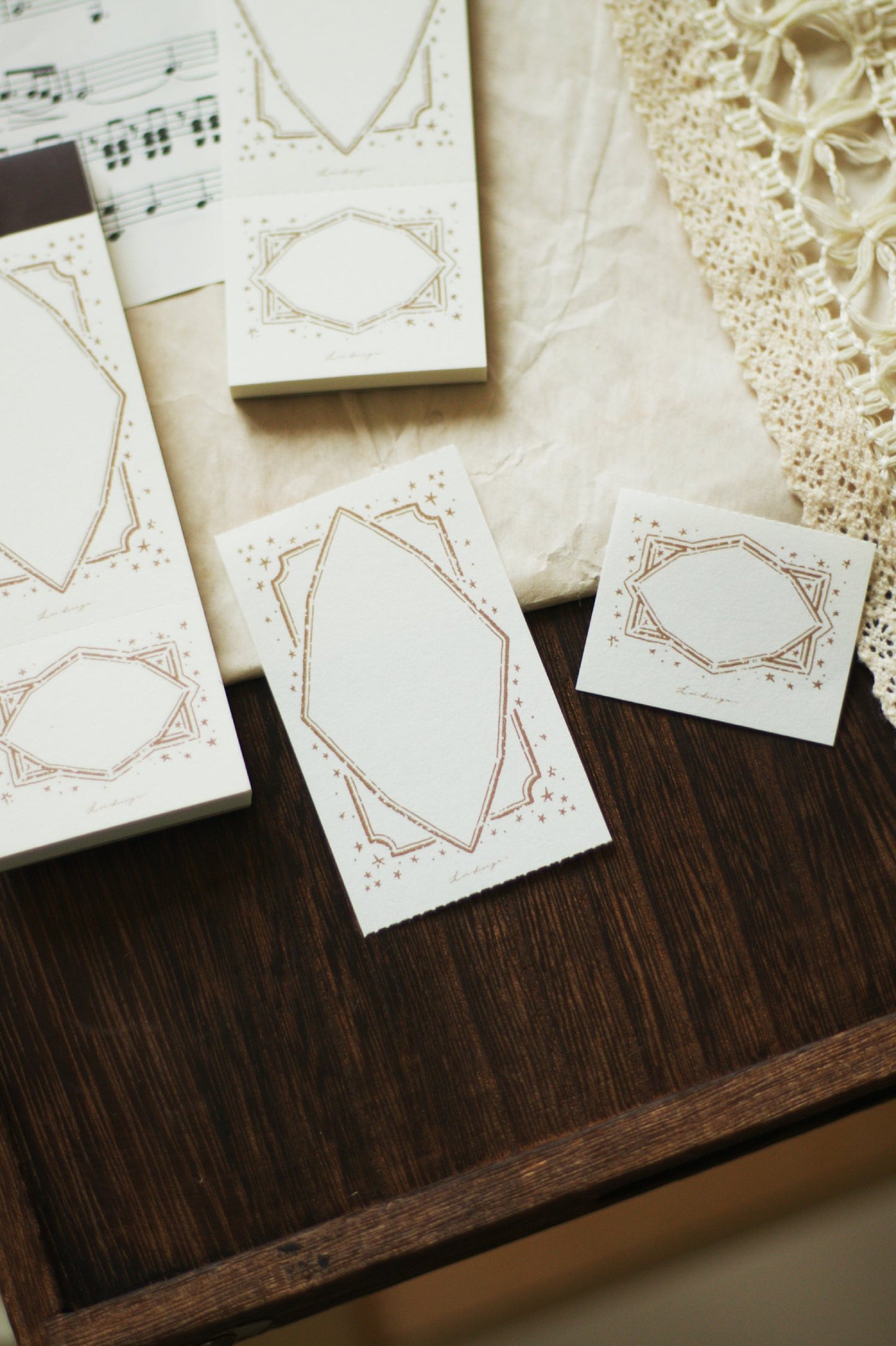 Letter Pad | Collecting Light Dots