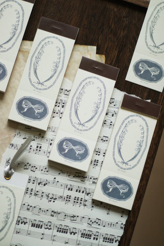 Letter Pad | Collecting Lily of the Valley