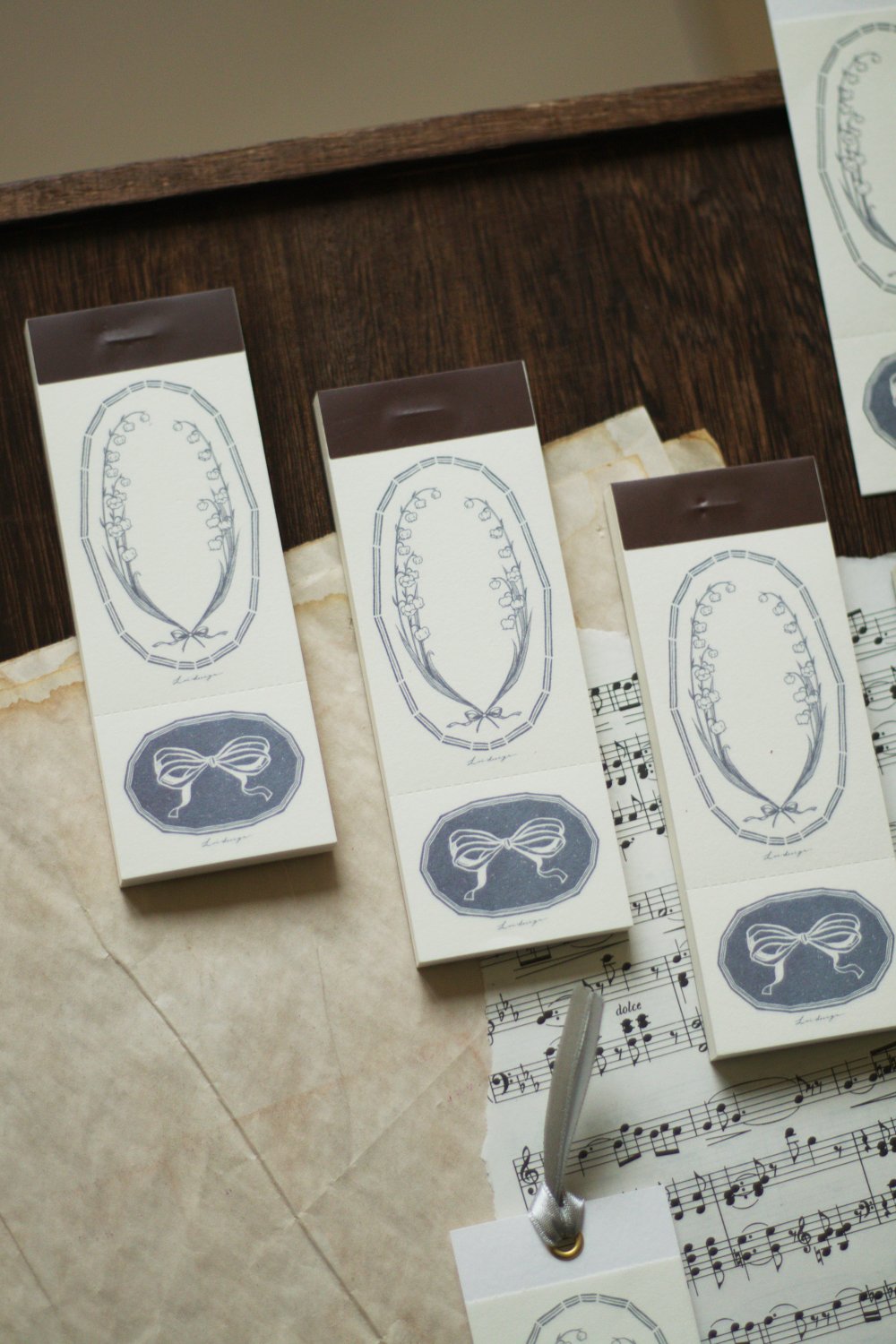 Letter Pad | Collecting Lily of the Valley