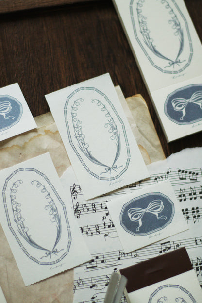 Letter Pad | Collecting Lily of the Valley