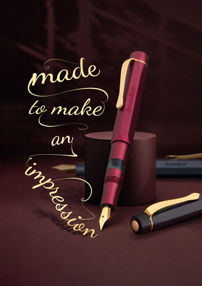 Kaweco | Piston Sport AL Starter Set Bordeaux/Gold (Winter 2026)