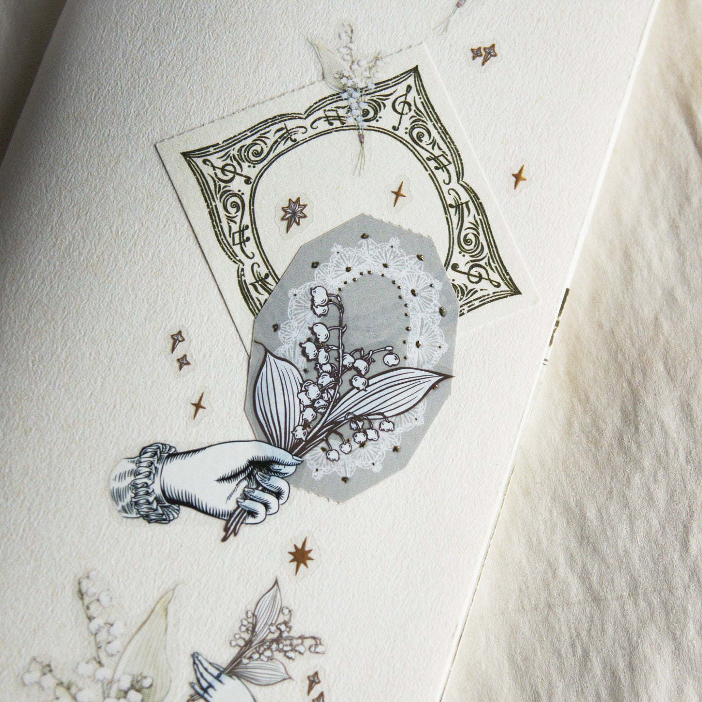 Loi Design Die-cut Paper Tape | Stationery Lover (4cm) (Foiled)