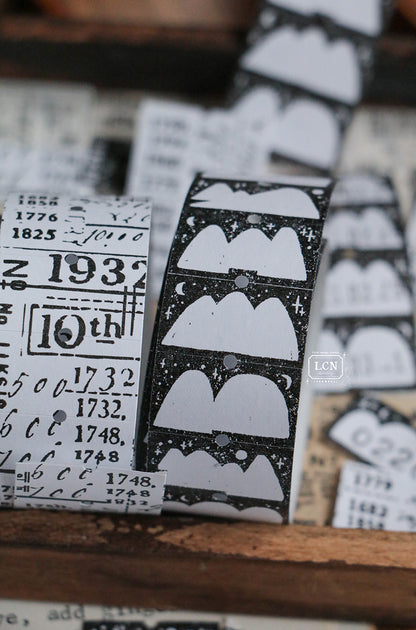 (PRE ORDER) Label Sticker Roll | Mountains