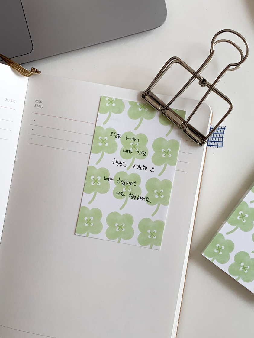 Notepad | Luck Clover
