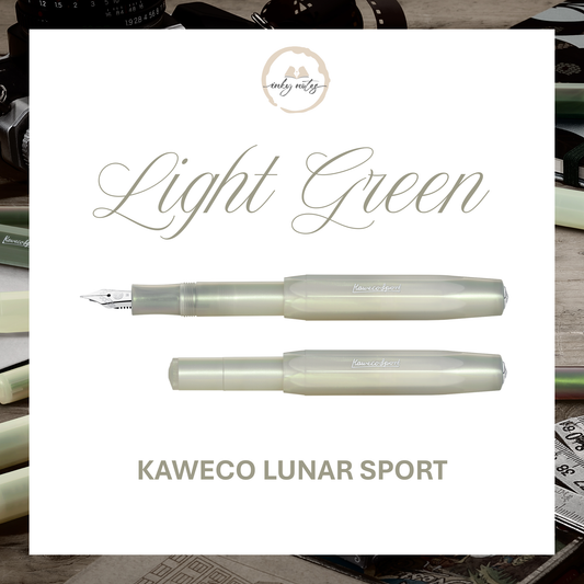 Lunar Sport | Fountain Pen LIGHT GREEN (Spring 2026)