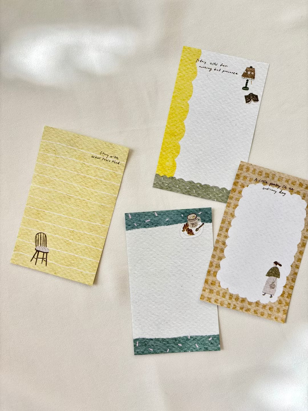 (Stocks In transit) Pion M5 Memo Card | Cozy mood / Fruit