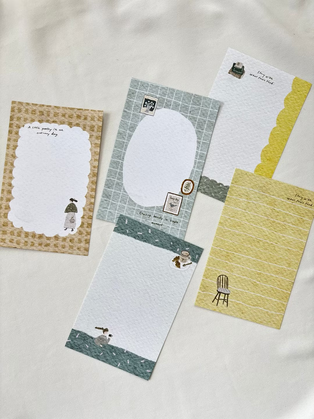 (Stocks In transit) Pion M6 Memo Card | Cozy mood / Fruit