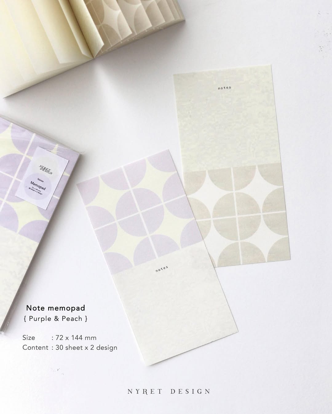 Memo pad | Postcard Series