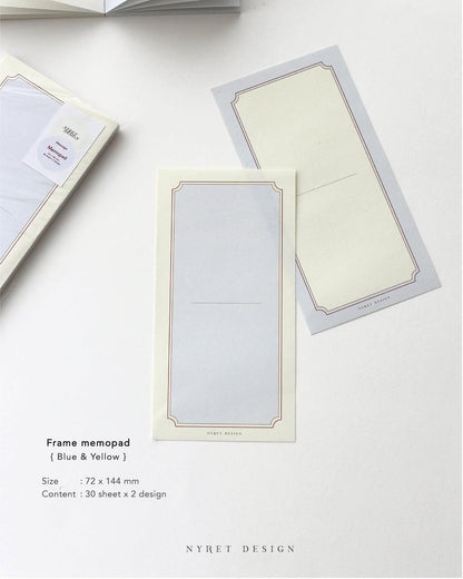 Memo pad | Postcard Series