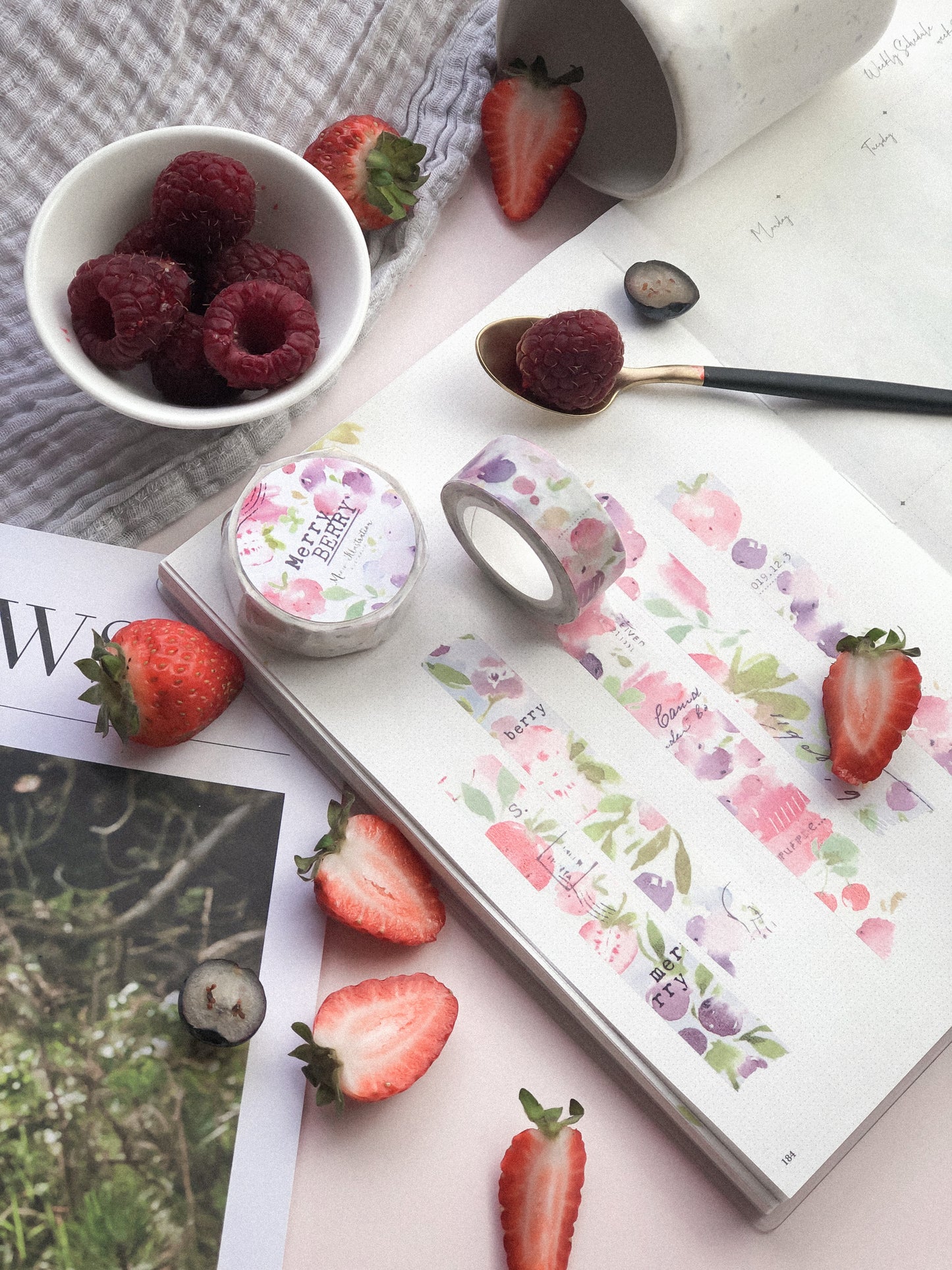 Washi Tape | Home made fruit salad (1.5cm) (with variants)
