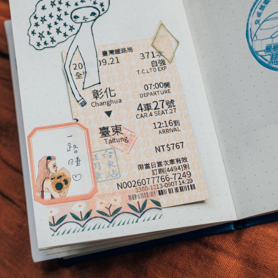 Paper Memo Tape | Old-fashioned life (4cm)