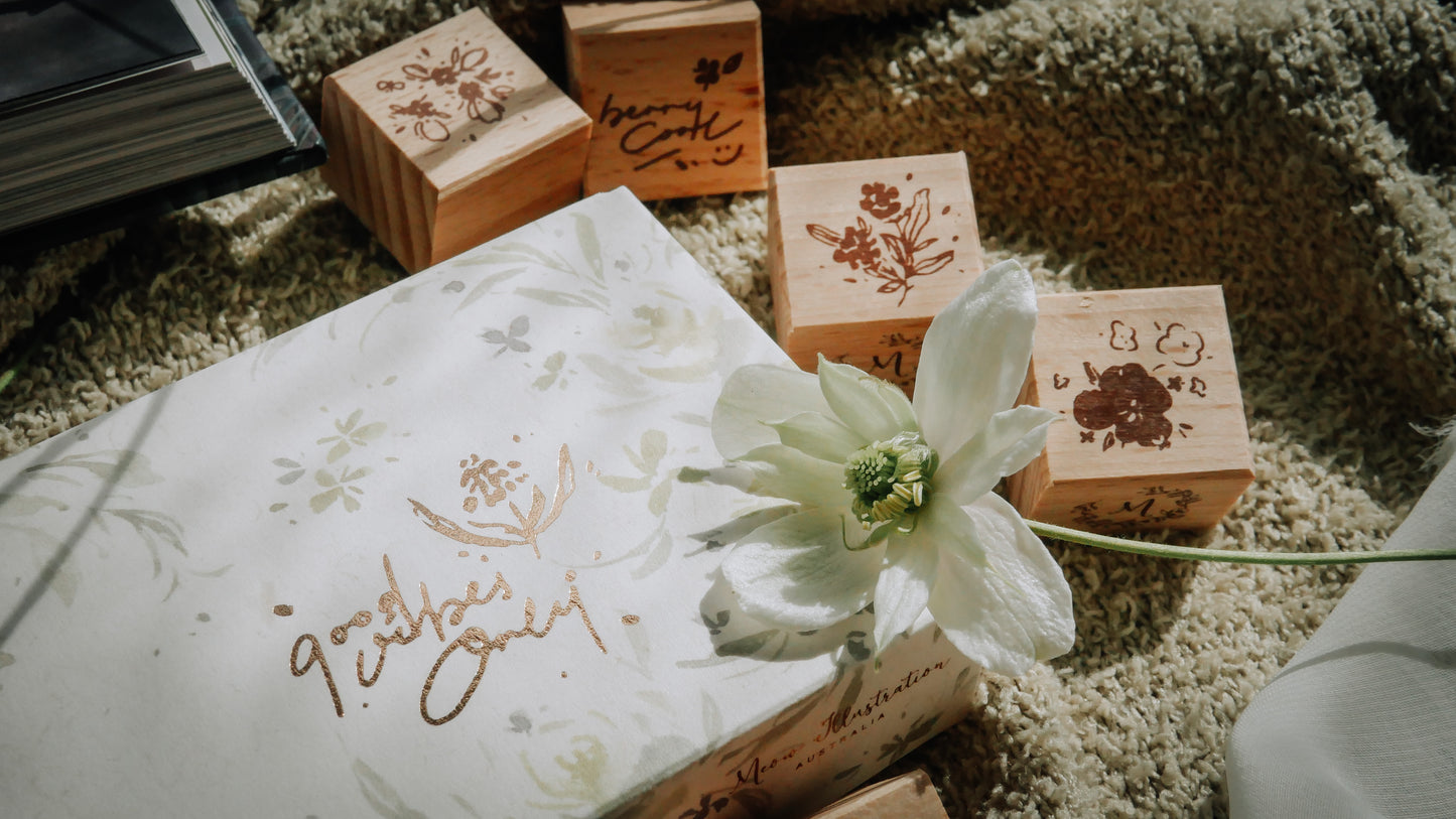 Stamp Set | Good Vibes Only (8 pieces set)