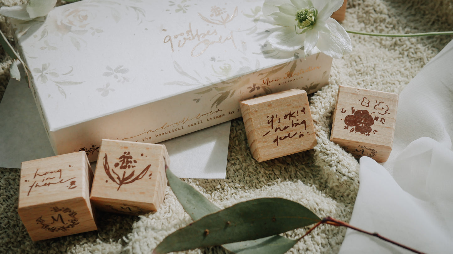 Stamp Set | Good Vibes Only (8 pieces set)