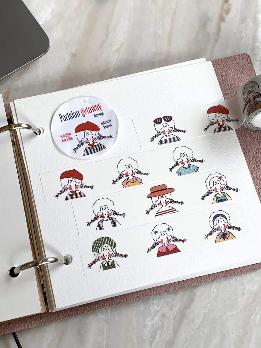 Maison de Summer Washi Deco Tape | Parisian Getaway (2cm)