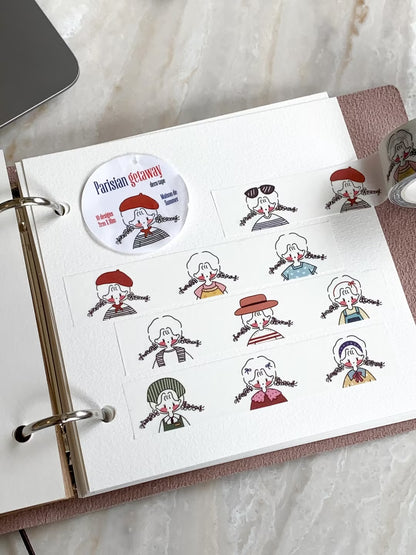 Maison de Summer Washi Deco Tape | Parisian Getaway (2cm)
