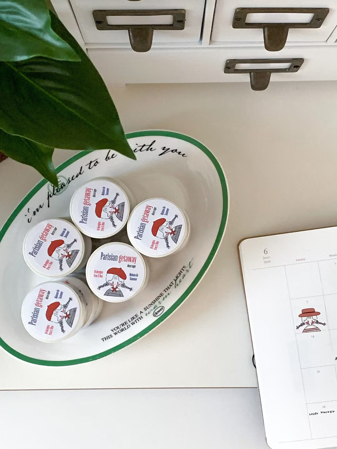 Maison de Summer Washi Deco Tape | Parisian Getaway (2cm)