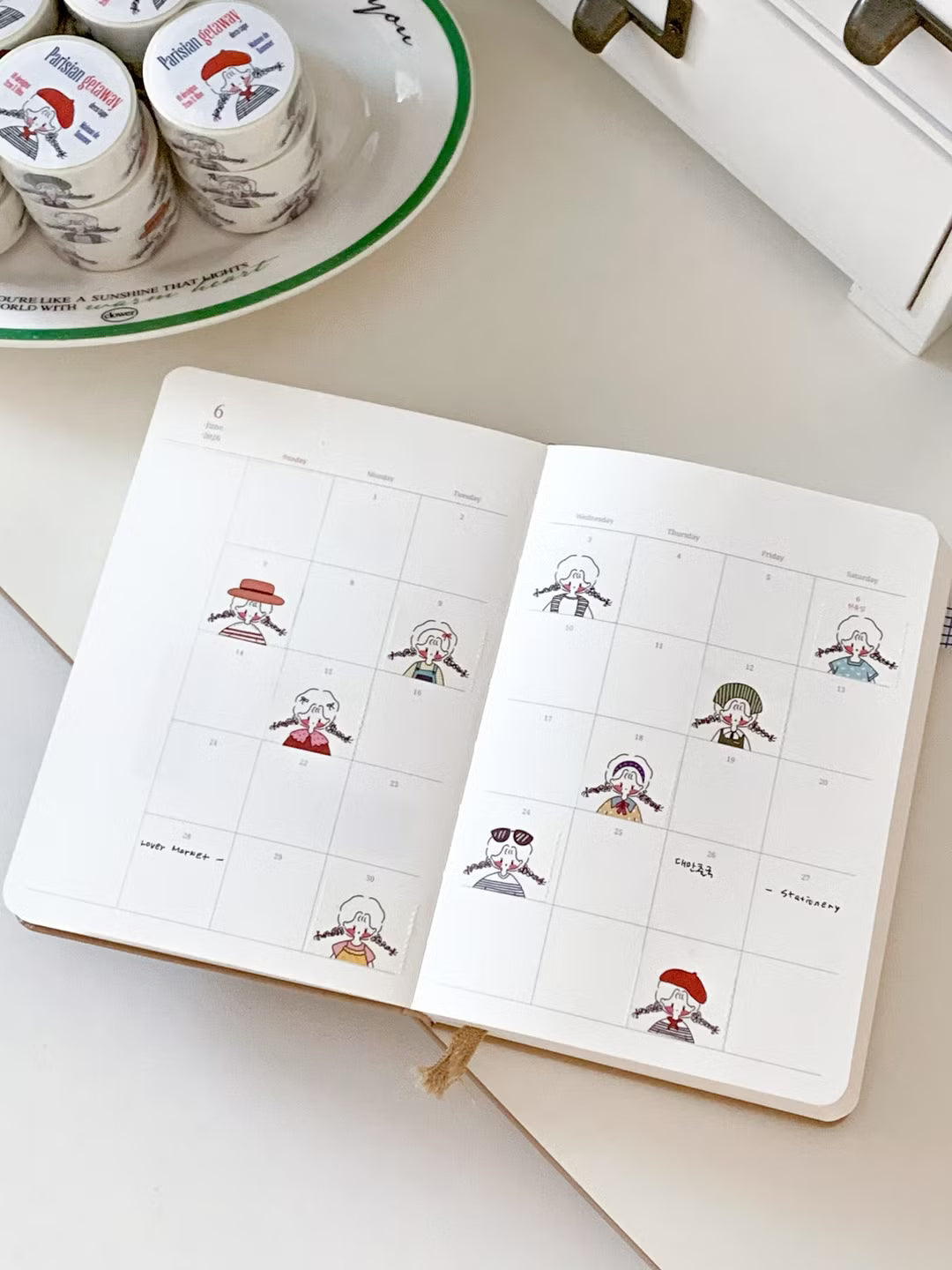 Maison de Summer Washi Deco Tape | Parisian Getaway (2cm)