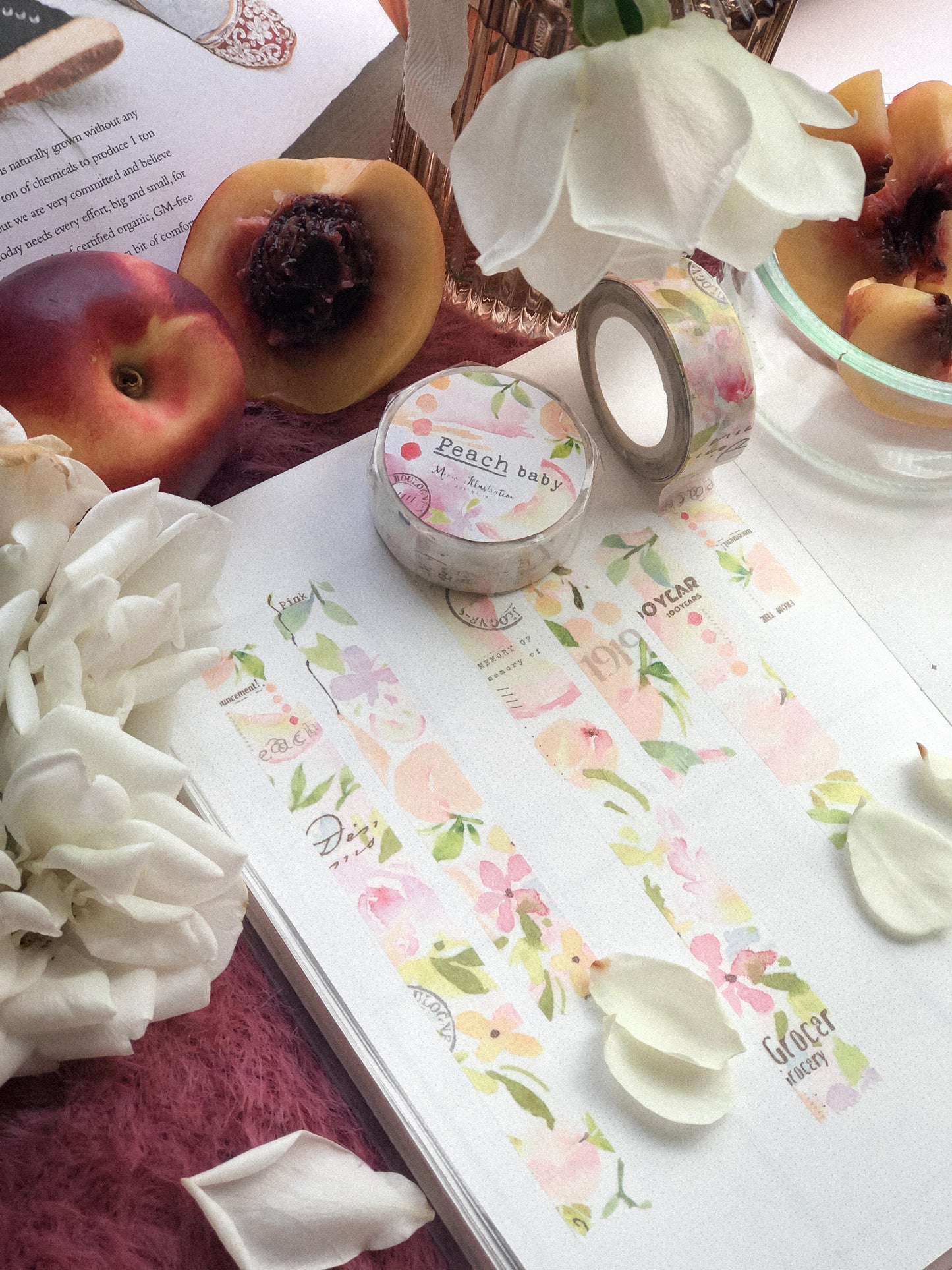 Washi Tape | Home made fruit salad (1.5cm) (with variants)