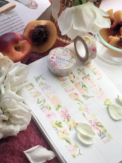 Washi Tape | Home made fruit salad (1.5cm) (with variants)