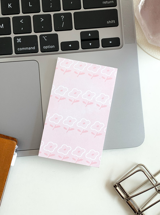 Notepad | Pink Floral