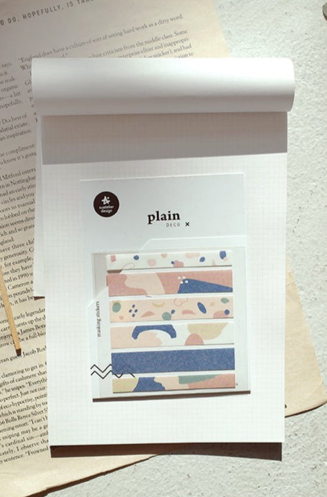 Plain Deco Stickers | 1620 plain.16