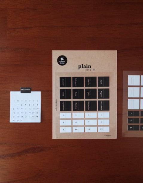 Plain Deco Stickers | 1649 plain.45