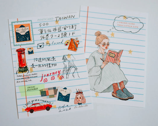 La Dolce Vita Postcard | I like this little life