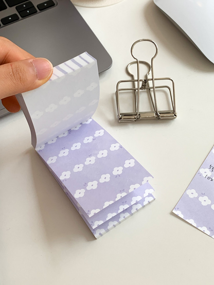 Notepad | Purple Floral