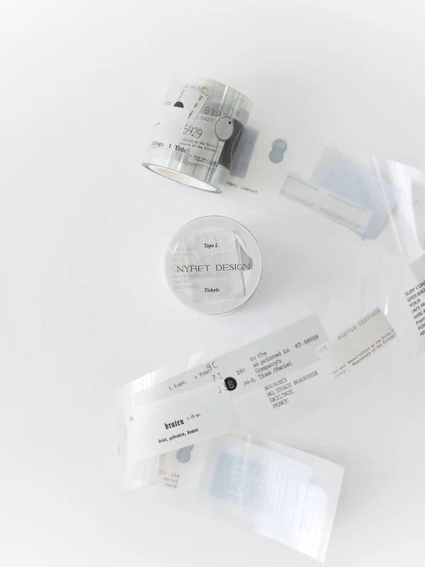 PET Tape | Tape L - Tickets