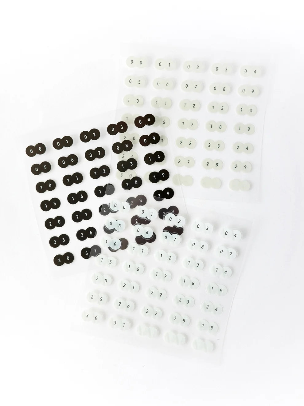 Nyret PET Sticker | Numbers