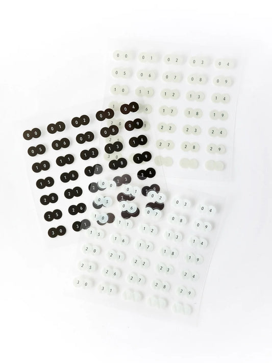 Nyret PET Sticker | Numbers