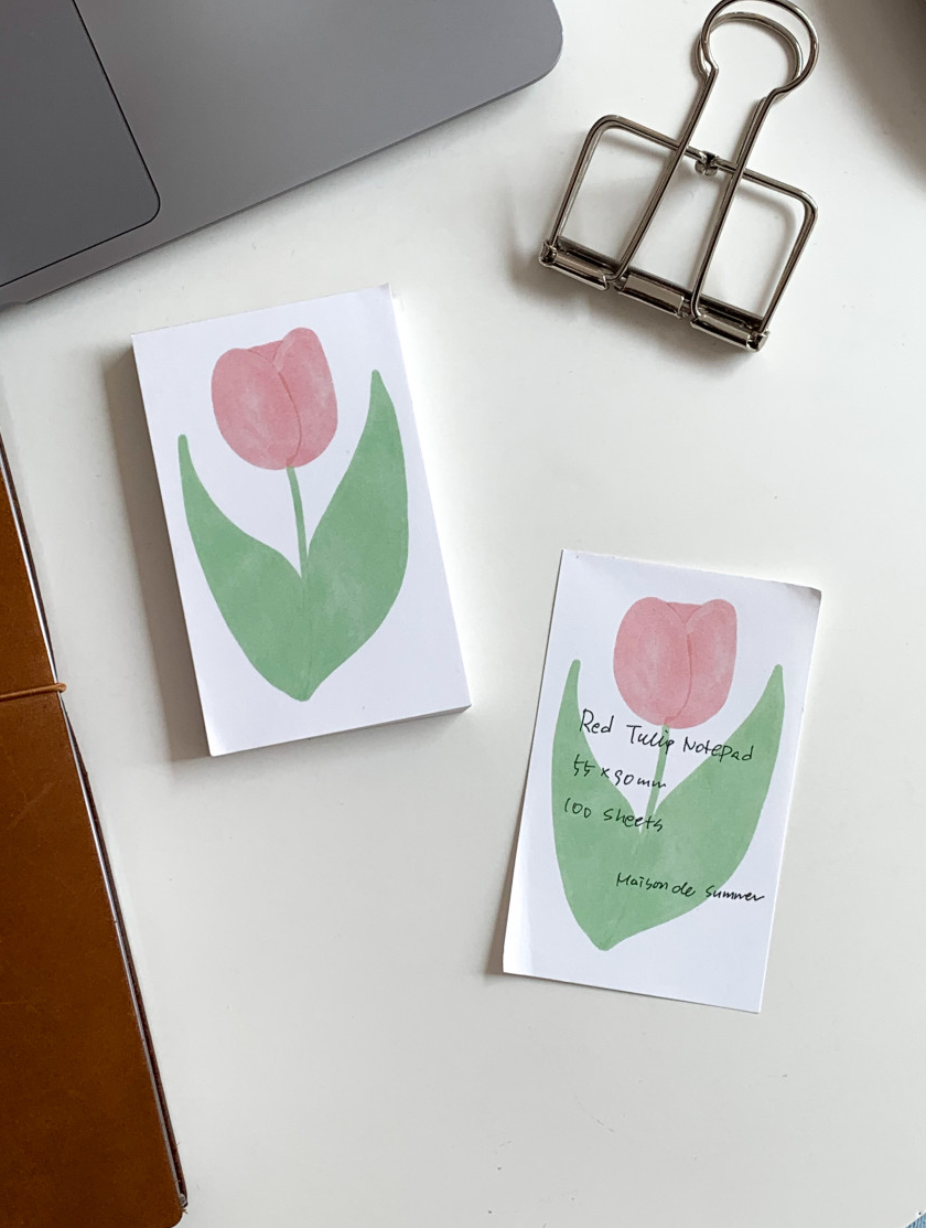 Notepad | Red Tulip