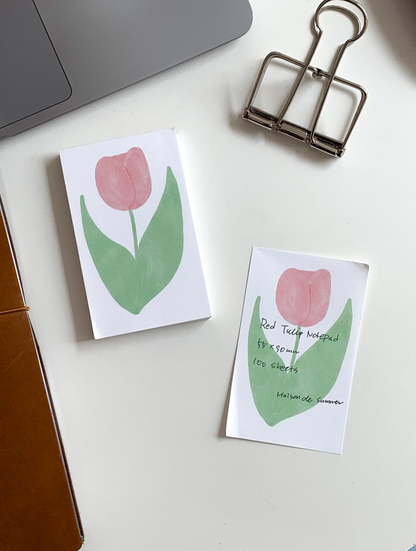 Notepad | Red Tulip
