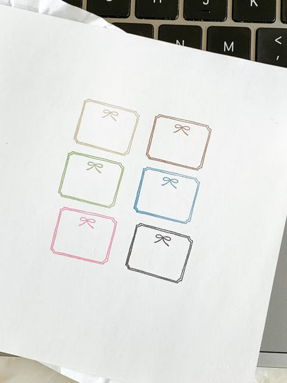 Maison de Summer Stamps | Ribbon Label