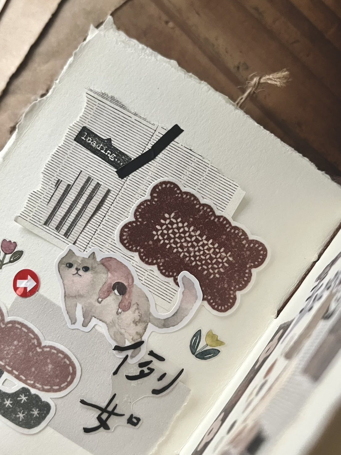 Kiss-cut Washi Tape | Fabric (5cm)