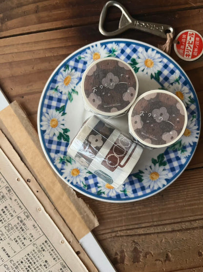 Kiss-cut Washi Tape | Fabric (5cm)
