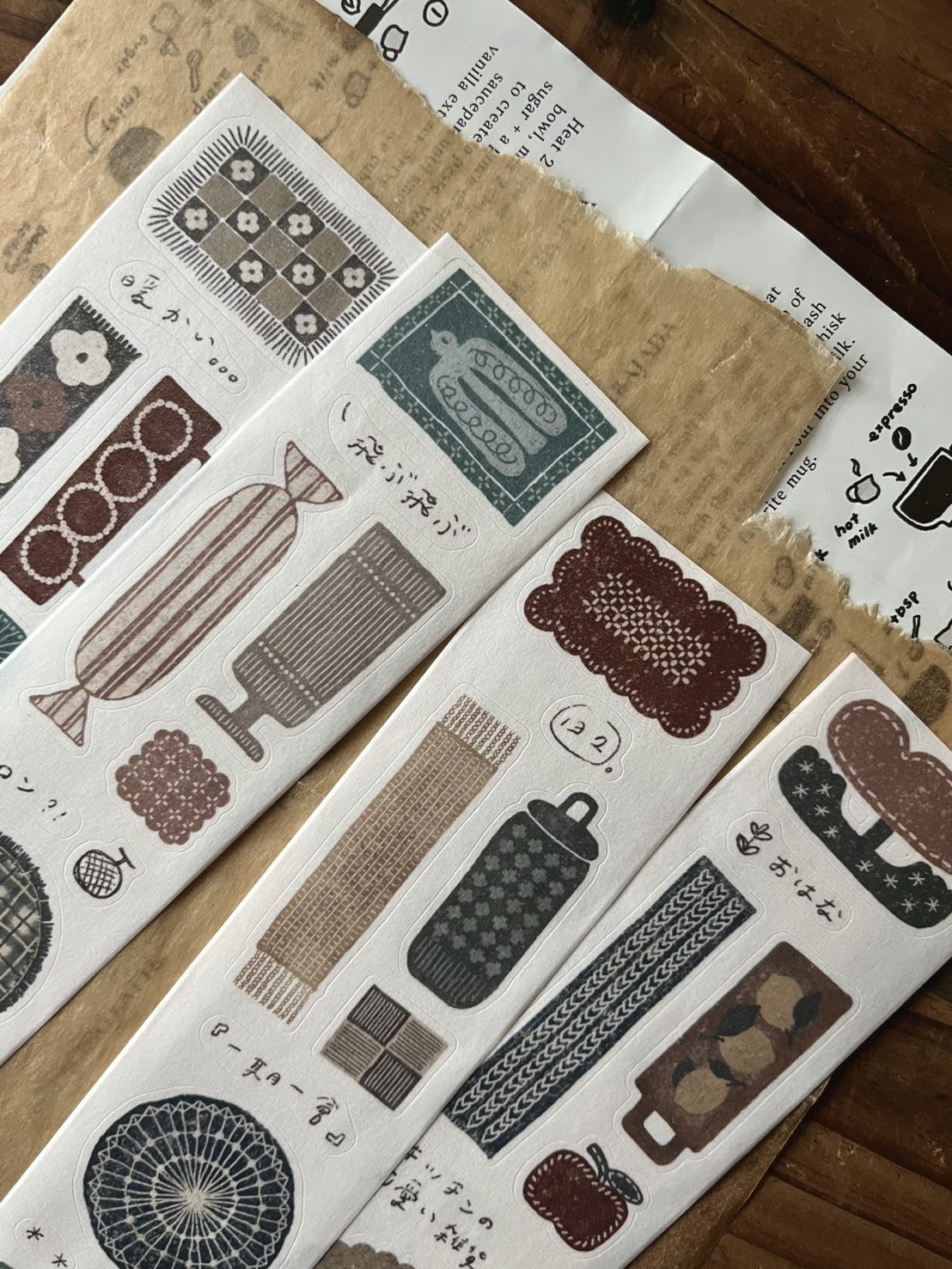 Kiss-cut Washi Tape | Fabric (5cm)