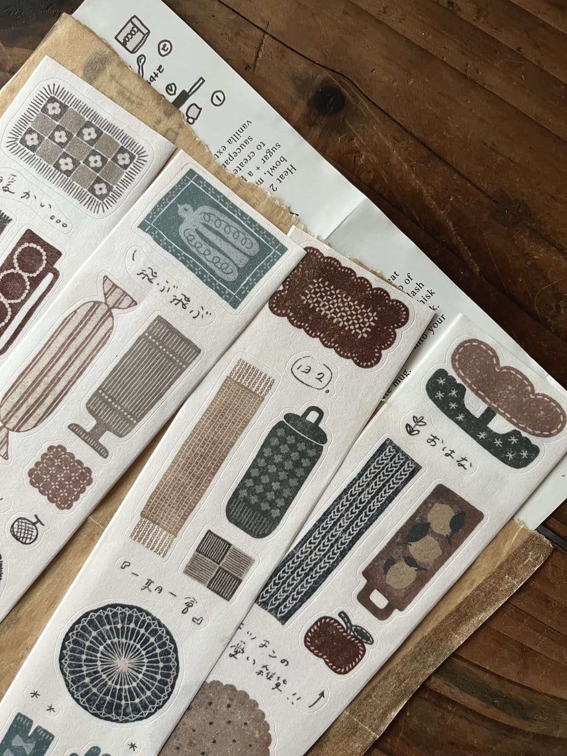 Kiss-cut Washi Tape | Fabric (5cm)