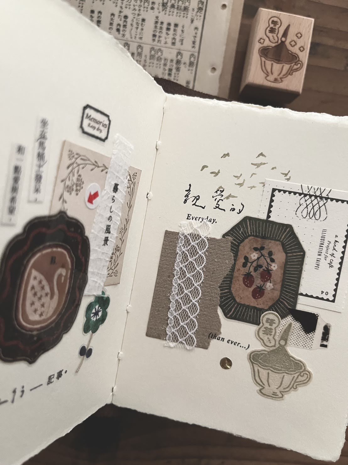 Matte PET Tape | Flower window (5cm)