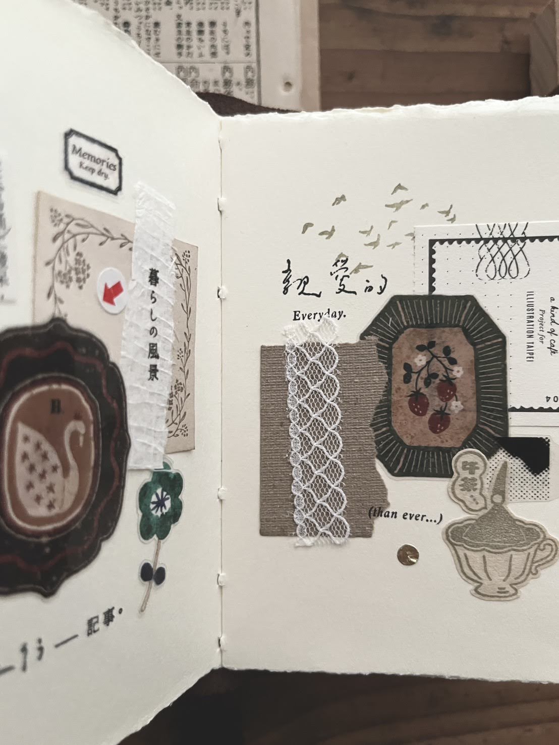 Matte PET Tape | Flower window (5cm)