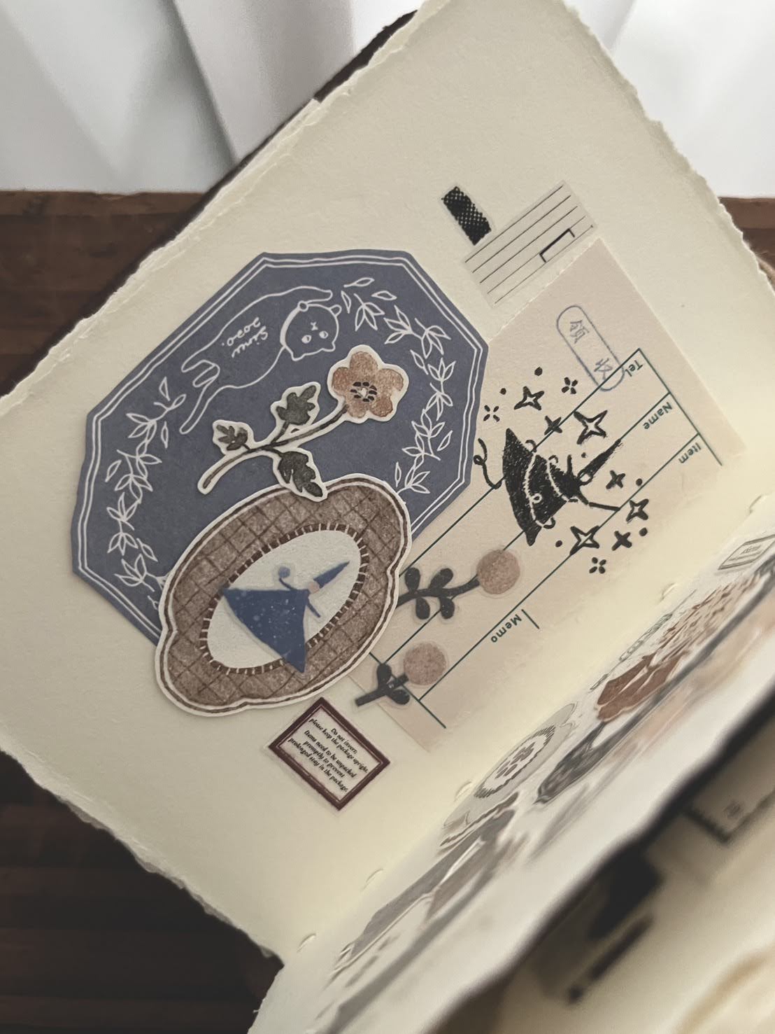 Matte PET Tape | Forest of flower (5cm)