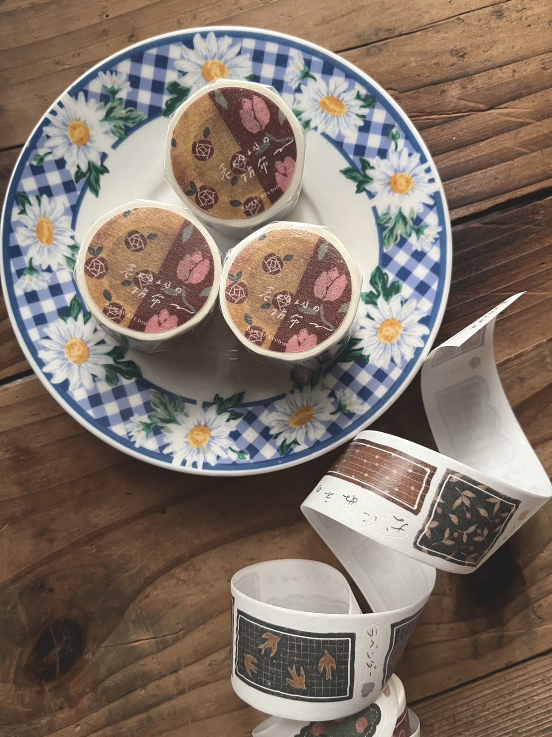 Kiss-cut Washi Tape | Patchwork (3cm)