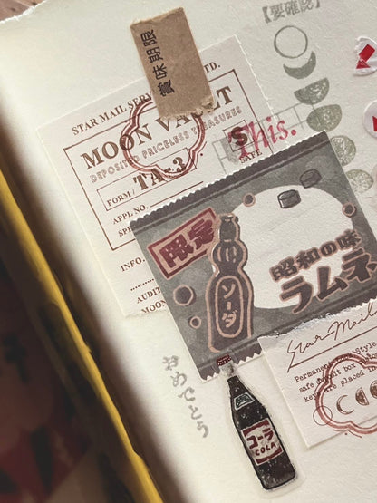 Memo | Letter Paper Pad (Snack, Pudding, Fruit candy)