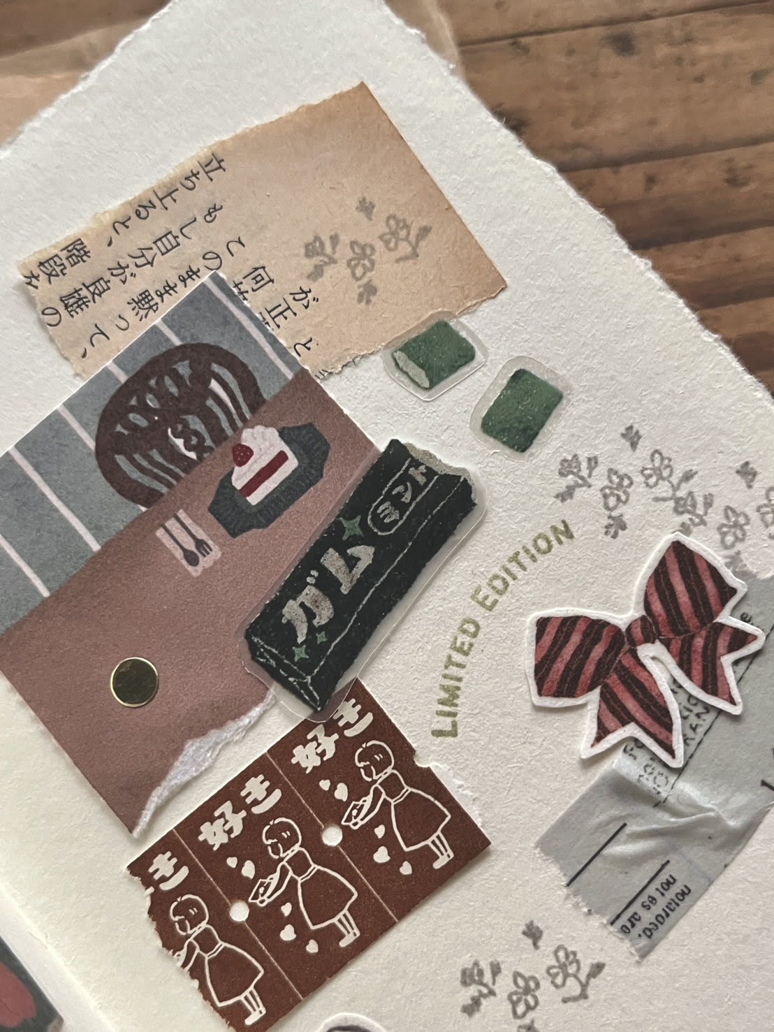 Kiss-cut PET Tape | Snack shop (3.5cm)